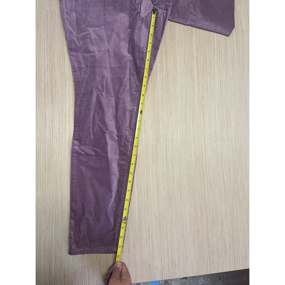 Old Navy Rockstar Super Skinny Corduroy Pants Womens 18 Purple Mauve Stretch - Picture 5 of 8